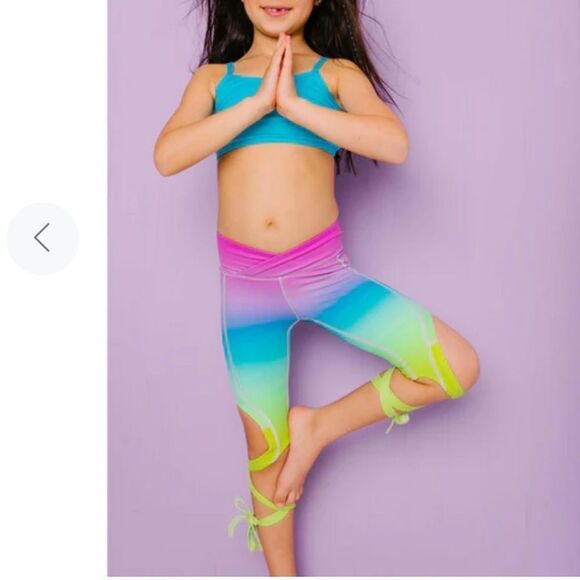 Flexi Lexi ballet and dance leggings in PINK - Picture 2 of 5